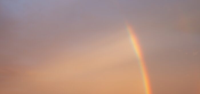 縦長の虹のスピリチュアルな意味